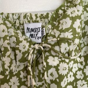 Princess Polly Green Mini Dress